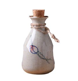 Ceramic Japanese Sake Pot Porcelain Sake Bottle Traditional Liquor Wine Jug #29