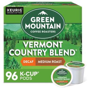 Green Mountain Coffee, Decaf K-Cups, Vermont Country Blend, 24 Count