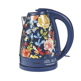 Woman Fiona Floral Blue, Electric Kettle, 1.7-Liter, Model 40971