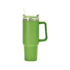 1200ml Stainless Steel Mug Coffee Cup Thermal Travel Car Auto Mugs Thermos 40 Oz Tumbler with Handle Straw Cup Drinkware New In (Capacity: 1200ml, Color: X)