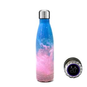Aquaala UV Water Bottle With Temp Cap (Color: SPACE # 12)
